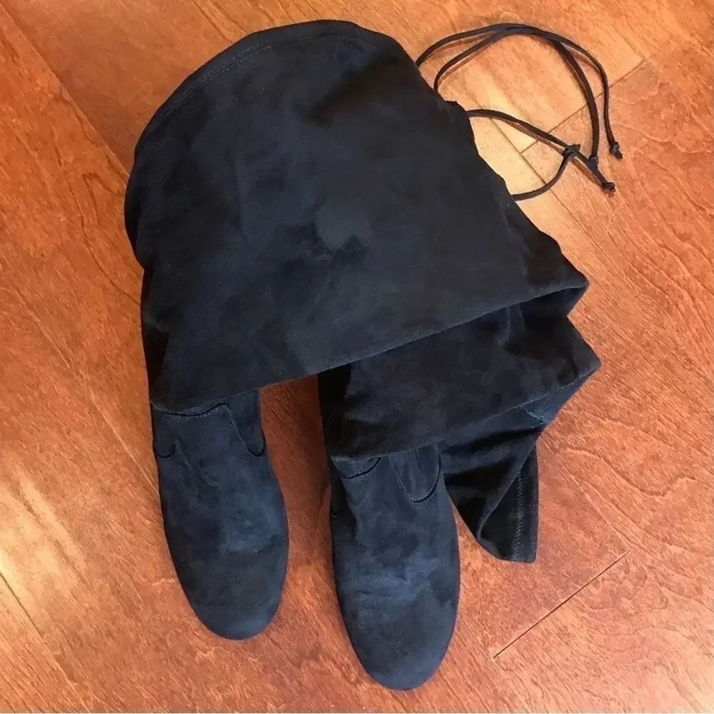 Unisa Unkeilly Faux Suede Over the Knee Boots, Size8.5